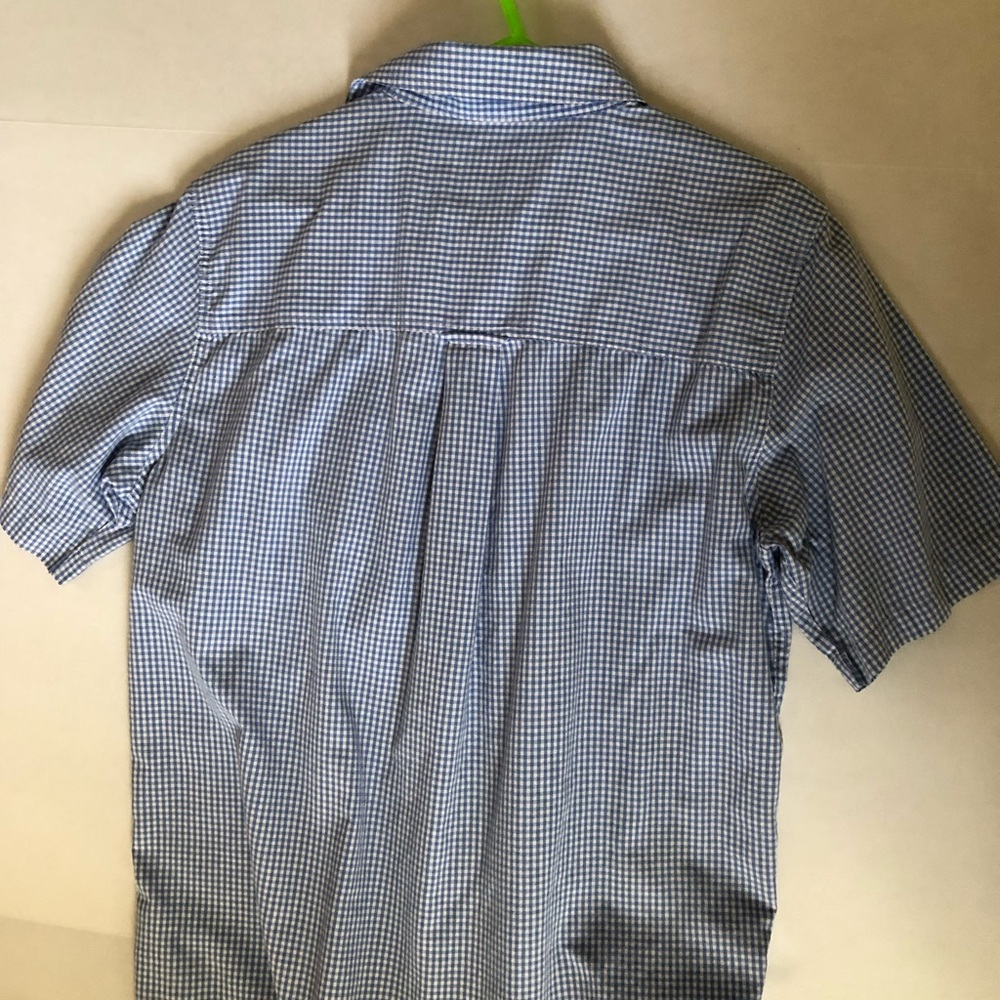 CHAPS Blue Checkered Men's Shirt - Picture 2 of 4